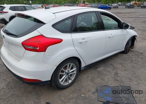 2015 Ford Focus Se z USA, uszkodzony, nr VIN 1FADP3K2XFL301160